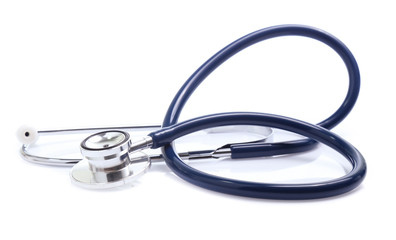 Fototapeta premium Stethoscope isolated on white background