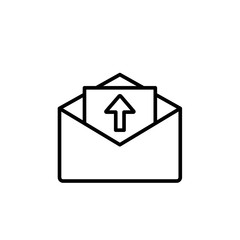 Obraz premium Mail Icon Vector Design Template