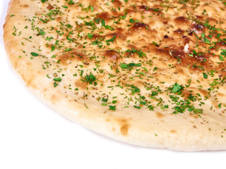 Italian focaccia bread with spicies