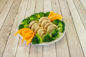 chinese style gyoza photo