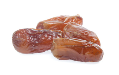 Dates palm isolated on white background