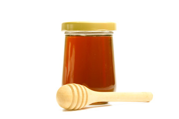 honey isolated on white background