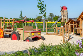 Abenteuerspielplatz im Frankfurter Stadtteil Riedberg