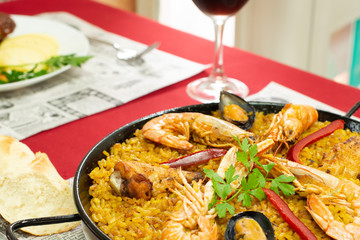 Spanish paella