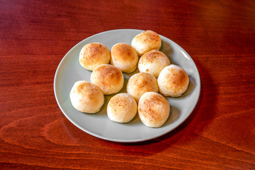 Venezuelan-style cheese bread balls