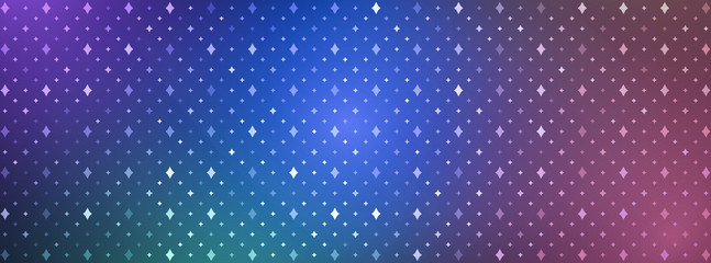 Abstract color illustration with small stars.