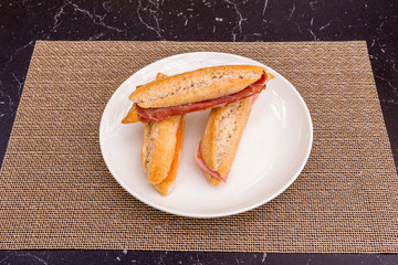 Typical spanish sandwich