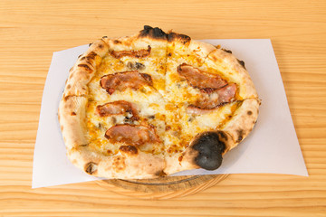 Pizza made with the best ingredients