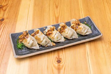 chinese style gyoza photo 