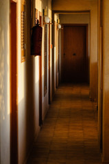 Corridor in an apartment block