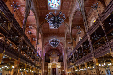 Fototapeta premium Synagogue of the city of Budapest