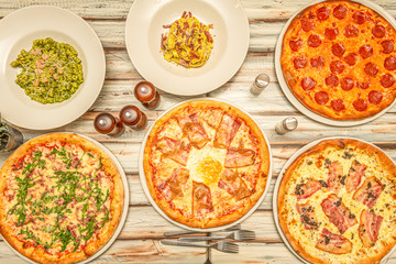 Pizza made with the best ingredients