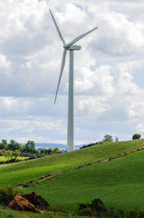 Wind turbine at Bindoo Wind Farm, Ireland