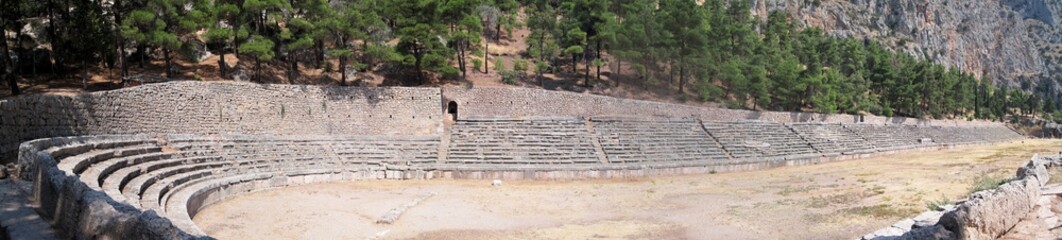 Antico stadio di Delphi