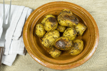 pommes de terre rôties au four
