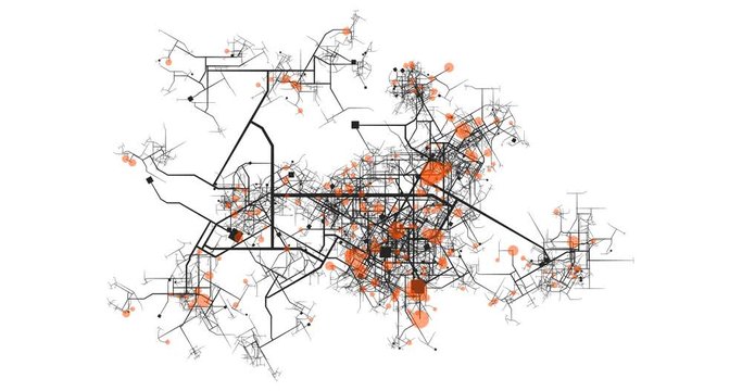 City Data Hotspots of Infection or Crime Tracking Reports