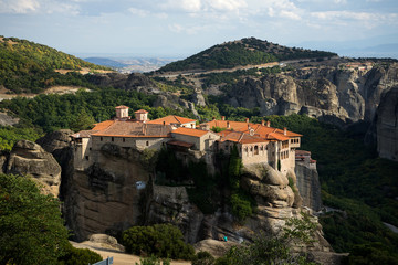 Fototapeta na wymiar Meteora, Greece, Varlaam monastery 