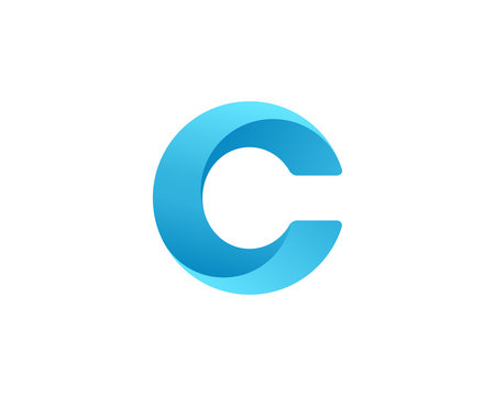Letter C logo icon design template elements