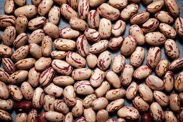 Haricot beans close up