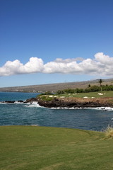 南の島のゴルフ場イメージ