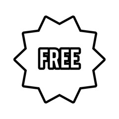 free seal stamp line style icon