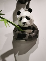 3d panda eating bamboo © Света Юсупова