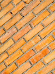 Red-brick wall seamless Vector illustration background