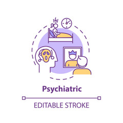Psychiatric concept icon