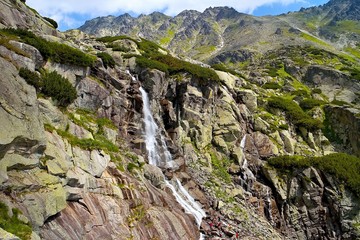 Skok Waterfall in the High Tatras in Slovakia. © Stanislav