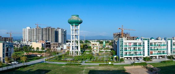 Panoramic View of Residential Society