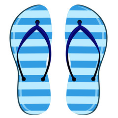 flip flops vector illustration