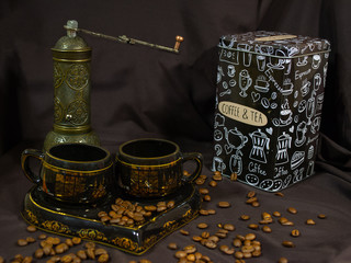 coffee and everything you need for this
