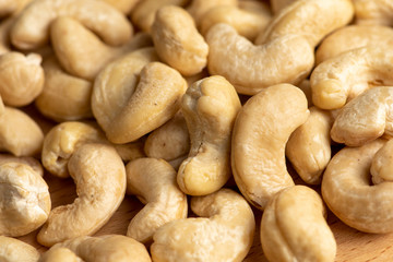 cashew nuts background