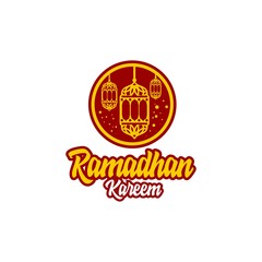 Ramadhan Kareem Logo Template