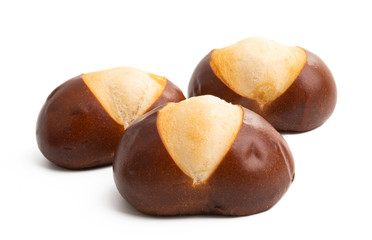 swiss buns isolated
