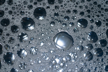 Öl und Wasser Makro