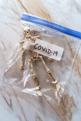 Skeleton COVID-19 Death