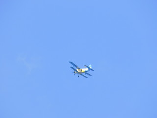 airplane in the sky