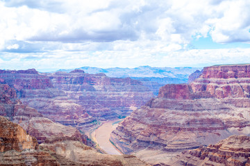 Picturesque landscapes of the Grand Canyon, Arizona, USA.
