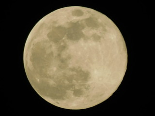 White Moon At Night.