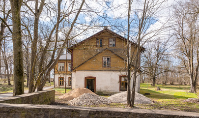 Fototapeta na wymiar manor in estonia europe