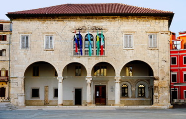 Municipal building in the Croatian city of Pula