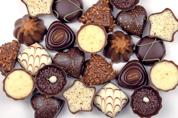 Chocolate Candies Background