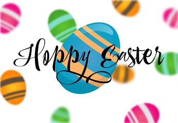 Banner, screensaver for the holiday Easter