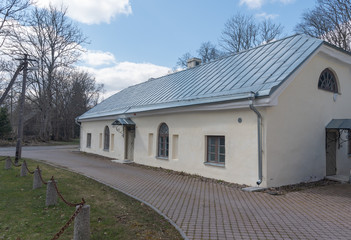 old agriculter building europe estonia