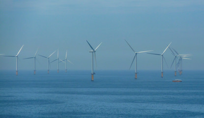 Offshore-Windpark in the North Sea