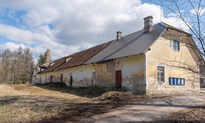 old agriculter building europe estonia