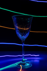 Light-painted drink
