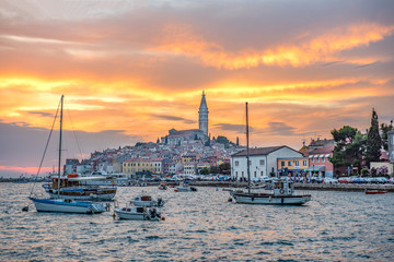 Sunset in Rovinj