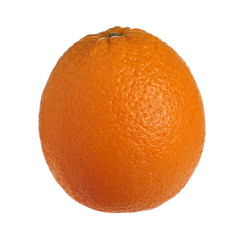 Orange isolated on white background with clipping path